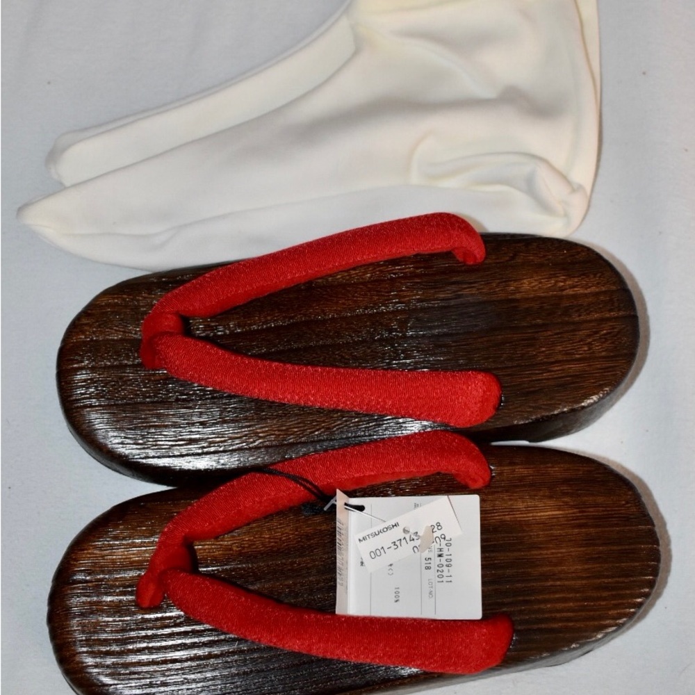 Size Japan 23 Traditional Wooden Geta Sandals
